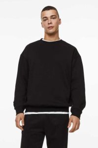 H&M Relaxed Fit Sweatshirt Herren Beige | 6732-NBDEA