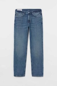 H&M Relaxed Jeans Herren Blau | 3280-IDTCB