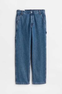 H&M Relaxed Worker Jeans Herren Blau | 8305-OXDYF