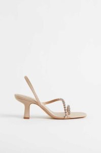 H&M Sandalen Damen Hellbeige | 9426-QKFBL