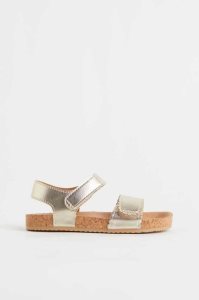 H&M Sandalen Kinder Gold | 6821-CATGV