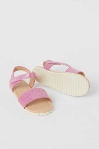 H&M Sandalen Kinder Silber | 6394-RFACH