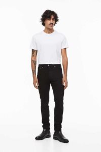 H&M Schlank Jeans Herren Dunkelgrau | 8576-OXSQL