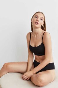 H&M Seamless Super Push-up Bra Unterwäsche Damen Schwarz | 2746-GSHMW