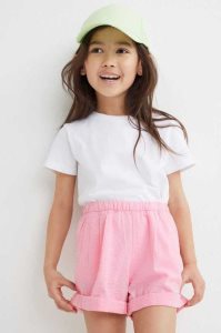 H&M Seersucker Kurze Hose Kinder Gelb | 7085-IDSGL