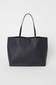 H&M Shopper Tasche Damen Braun | 7846-ERMSQ