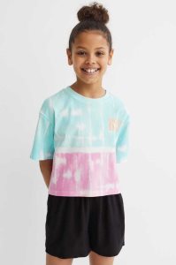 H&M Shorts Kurze Hose Kinder Türkis | 0587-VPRXT