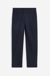 H&M Slim Fit Chinos Hose Kinder Navy Blau | 2605-LVZGX