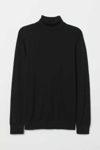 H&M Slim Fit Fine-knit Turtleneck Pullover Herren Braun | 3675-OBINW