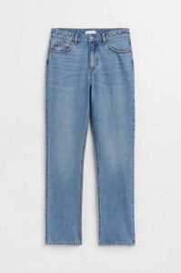 H&M Slim High Jeans Damen Hellblau | 8395-YPZDR