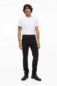 H&M Slim Jeans Herren Blau | 8620-QMHLN