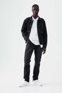 H&M Slim Jeans Herren Dunkelblau | 8134-ZJKAF