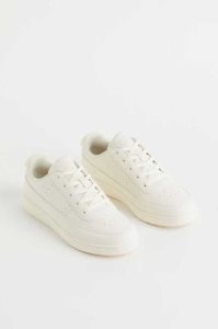 H&M Sneakers Kinder Grau Braun Hellrosa | 0184-DGMZU