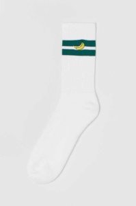 H&M Socken Herren Weiß | 3901-QTPIZ