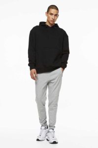 H&M Sports Joggers Sportbekleidung Herren Schwarz | 0193-MTKNG