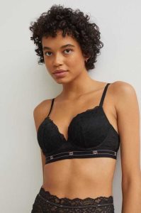 H&M Super Push-up Balconette Bra Unterwäsche Damen Schwarz | 3709-FKZDA