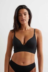 H&M Super Push-up Bra Unterwäsche Damen Grau Grün | 9853-QOTJM