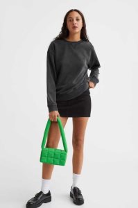 H&M Sweatshirt Damen Grün | 6052-JBISF