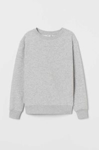 H&M Sweatshirt Hemd Kinder Dunkelkhaki Grün | 9680-FCOUG