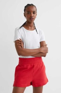 H&M Sweatshorts Kurze Hose Damen Gelb | 3948-QRGBE