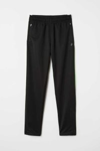 H&M Track Pants Sportbekleidung Kinder Schwarz | 1674-GVTKL