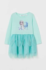 H&M Tulle-skirt Kurzes Kleid Kinder Hellblau | 1325-QMDKX