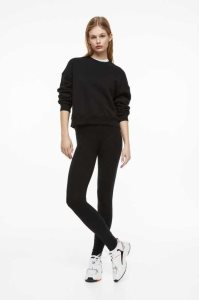 H&M V-waist Leggings Hose Damen Braun | 1095-XGWCU