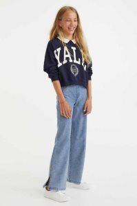 H&M Weite Fit Hose Kinder Blau | 6710-JVHWG