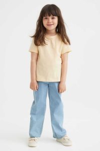 H&M Weite Fit Jeans Kinder Hellblau | 9167-IJEDF