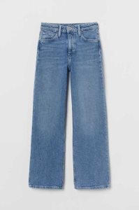 H&M Weite High Jeans Kinder Hellblau | 3648-HQTFR