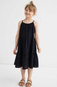 H&M Ärmellose Kurzes Kleid Kinder Hellrosa | 1487-PQUZB