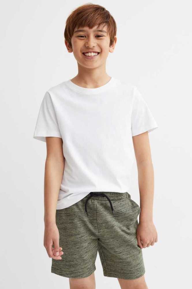 H&M 2-pack Kurze Hose Kinder Grau | 8021-RHANF