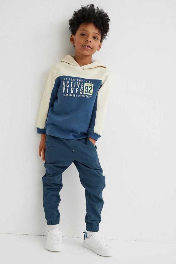 H&M 2-piece Einteiler Kinder Navy Blau | 0742-KWQXR