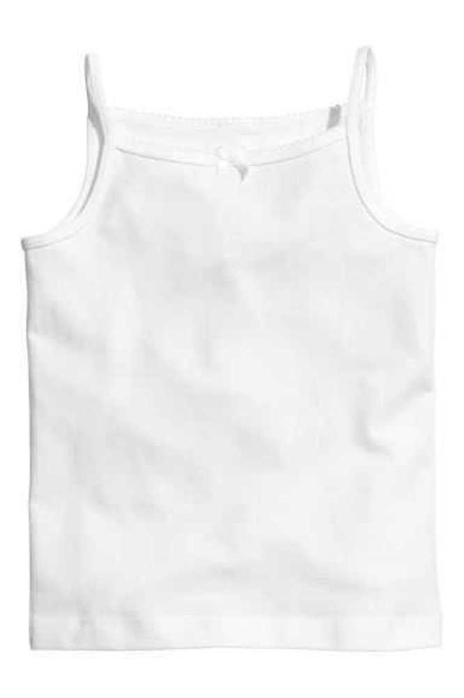 H&M 3-pack Jersey Tank Oberteile Kinder Hellrosa | 4861-UVASI