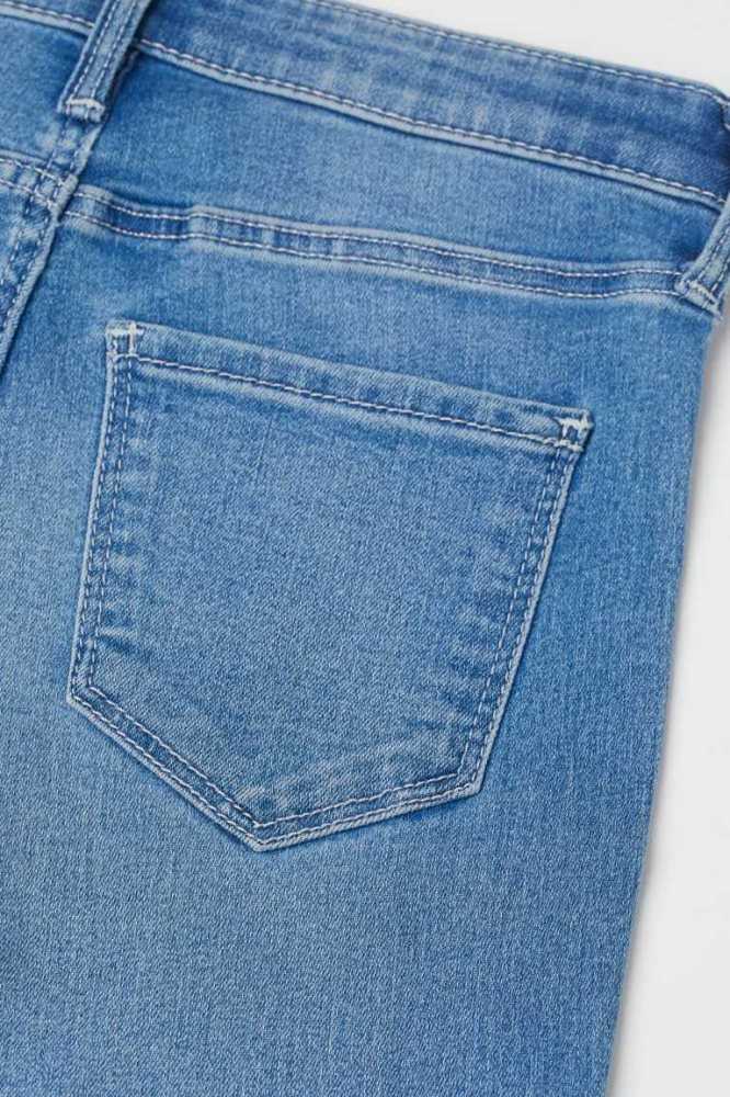 H&M 3-pack Schlank Fit Jeans Kinder Blau | 3540-GYHIT