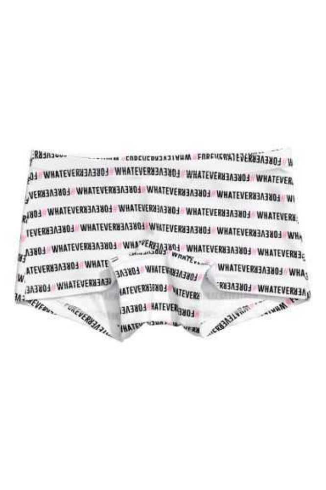 H&M 5-pack Baumwoll Boxer Briefs Unterwäsche Kinder Rosa Grau | 1429-SQVHB