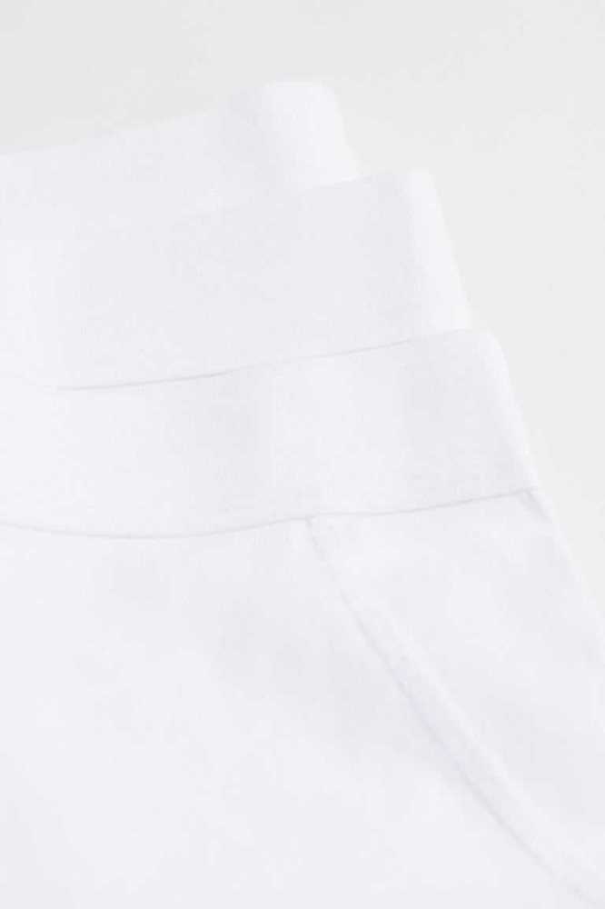 H&M 5-pack Baumwoll Boxer Shorts Unterwäsche Herren Weiß | 2380-JCAOF