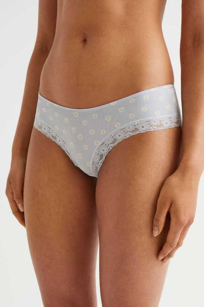 H&M 5-pack Hipster Briefs Unterwäsche Damen Hellblau | 8425-AHBEM