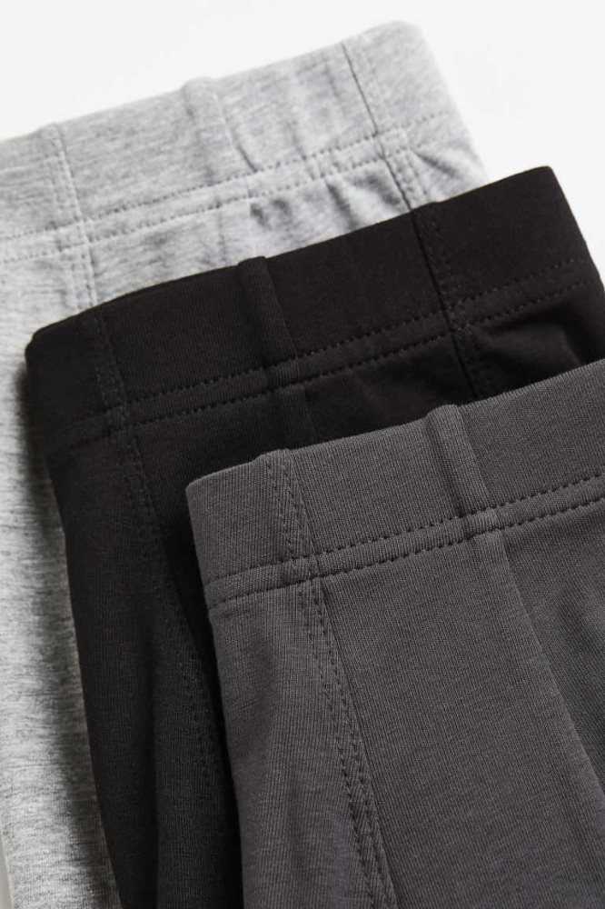 H&M 5-pack cotton short trunks Unterwäsche Herren Grau Schwarz | 1289-VXZUB