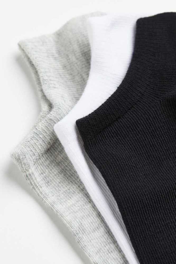 H&M 7-pack Ankle Socken Herren Weiß | 1528-XSQWR