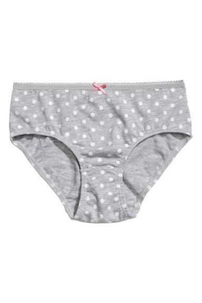 H&M 7-pack Baumwoll Briefs Unterwäsche Kinder Hellgelb | 4035-VBHRT