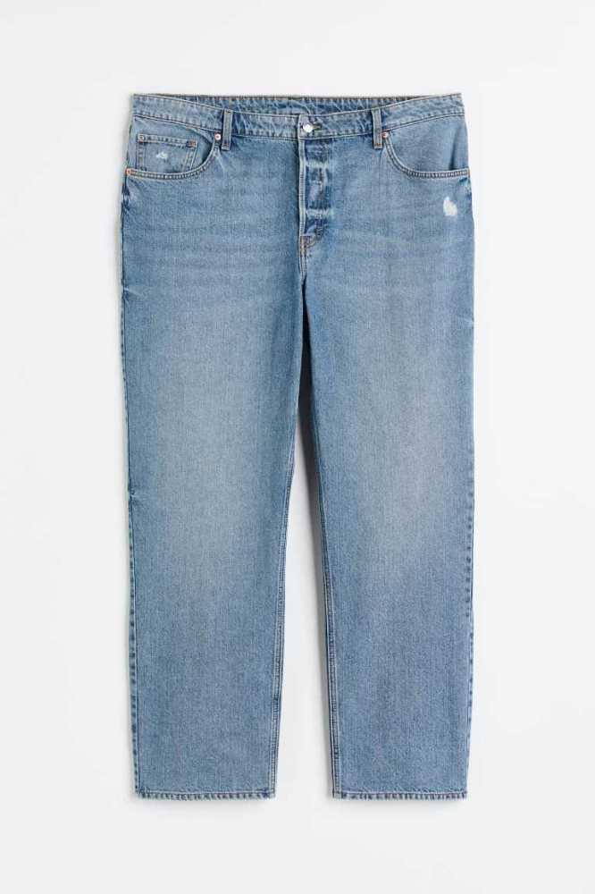 H&M 90s Boyfriend Jeans Damen Blau | 0987-JOHPL