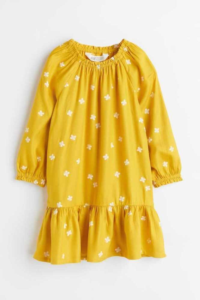 H&M A-line Kurzes Kleid Kinder Mehrfarbig | 2951-PZYXC