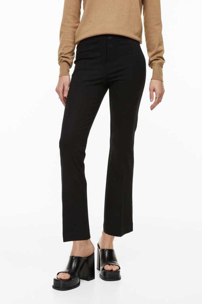 H&M Ankle-length Hose Damen Schwarz | 4206-WYAKQ