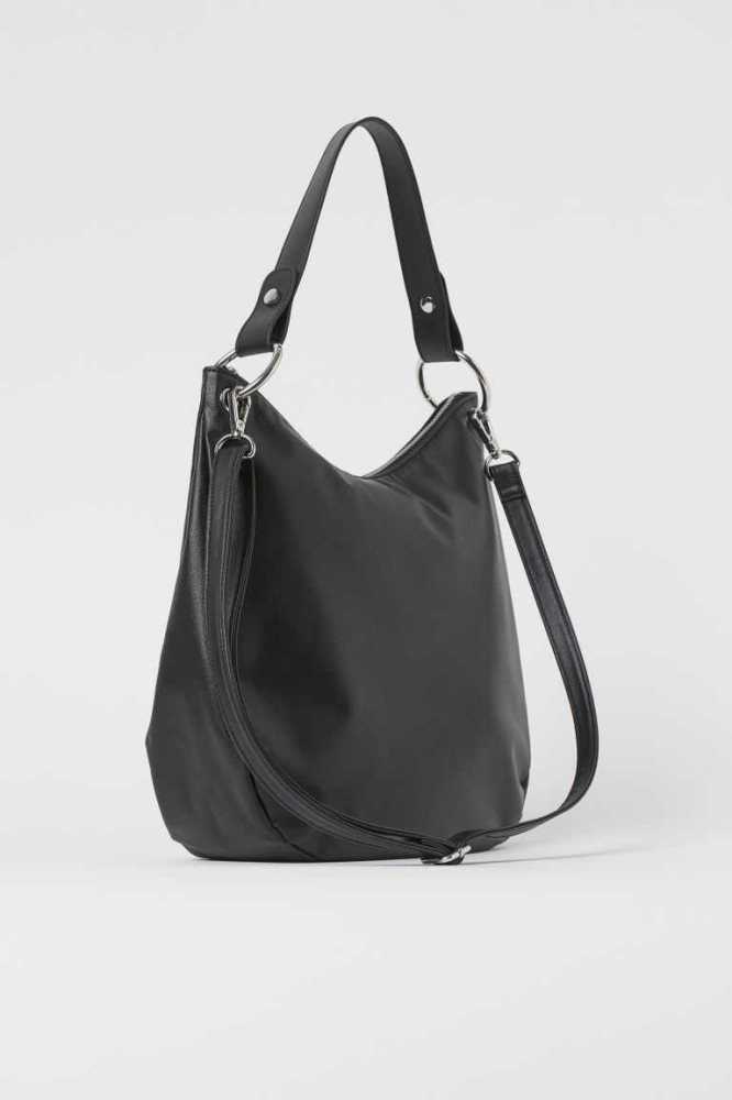 H&M Bag Tasche Damen Schwarz | 9750-PDSIU