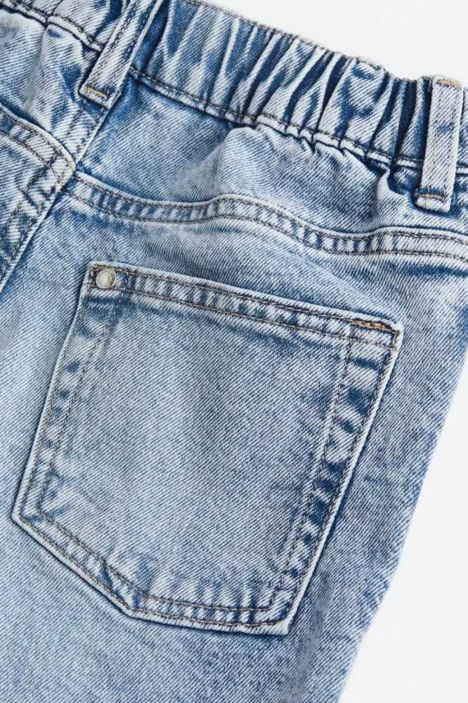 H&M Balloon Fit Jeans Kinder Hellblau | 9806-RBZPO