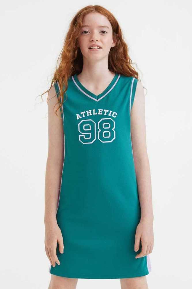 H&M Basketball Kleider Sportbekleidung Kinder Schwarz | 2863-JXGNU