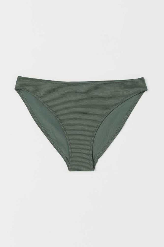 H&M Bikini Bottoms Strandkleidung Damen Hellbeige | 0173-MIKDE