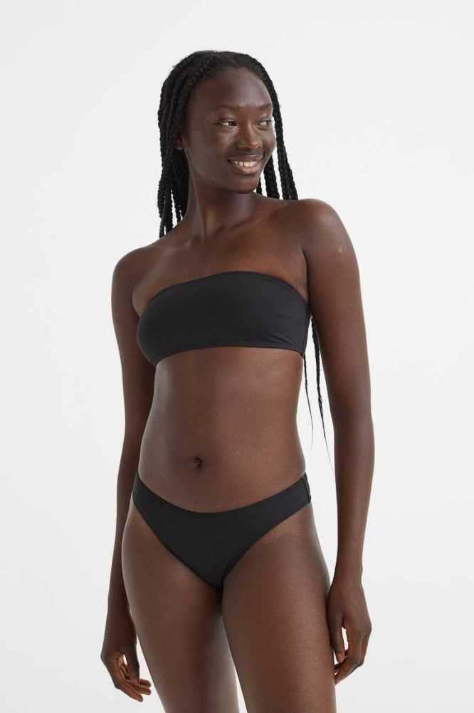 H&M Bikini Bottoms Strandkleidung Damen Grün | 4789-JUVLG