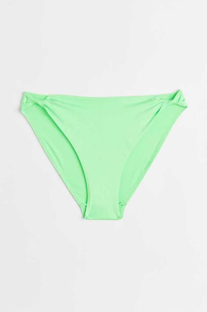 H&M Bikini Bottoms Strandkleidung Damen Grün | 5087-EXMIY